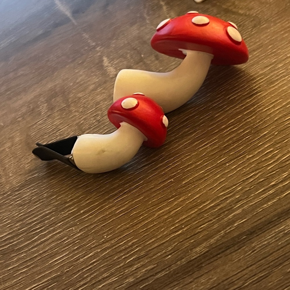 Red and White Mushroom Magnets